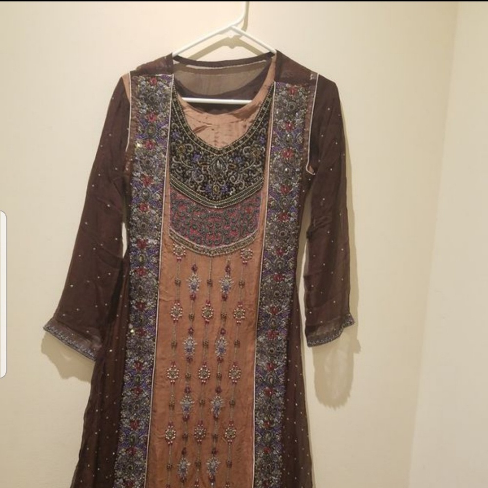 Indian and pakistani Embroided suit